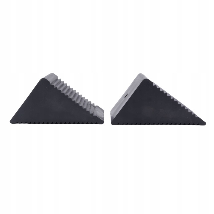 2PC MINI CAOUTCHOUC ROUES CHOCKS POUR ATVS SCOOTERS GAZEUX TONDEUSES 5X3X2-1/2IN