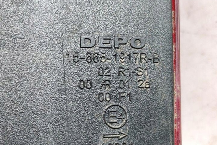 PHARE DROITE ARRIÈRE SKODA OCTAVIAII (1Z3) 1Z9945258 1.9L DIESEL 77KW 2010