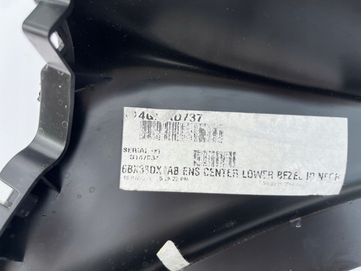 JEEP COMPASS II 2018R CHÂSSIS PROTECTION TABLEAU DE BORD INSTRUMENTATION CENTRALE ORIGINAL EUROPE