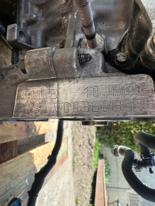 MOTEUR COMPLET PEUGEOT CITROEN BERLINGO 1.6 E-HDI 9H06 10JBCM