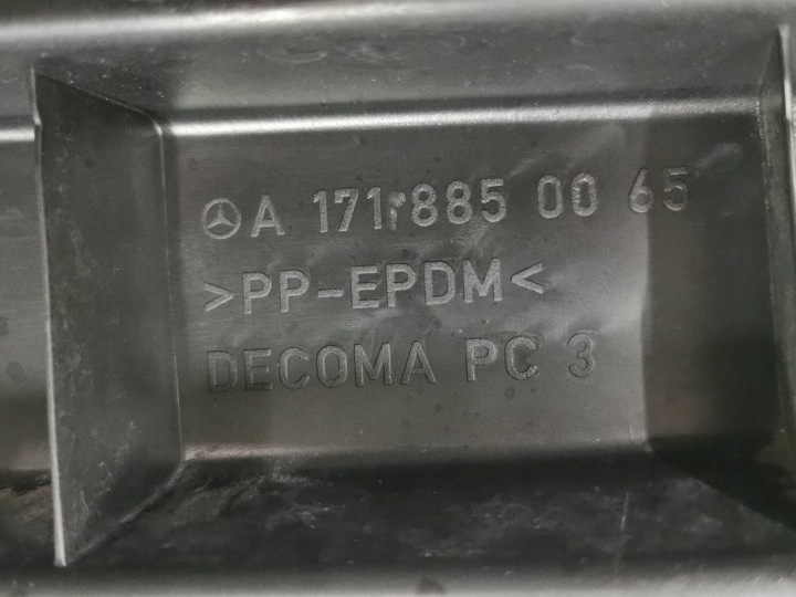 PANNEAU ARRIÈRE RENFORCEMENT PARE-CHOCS ARRIÈRE MERCEDES SLK W-171/R-171 8.045