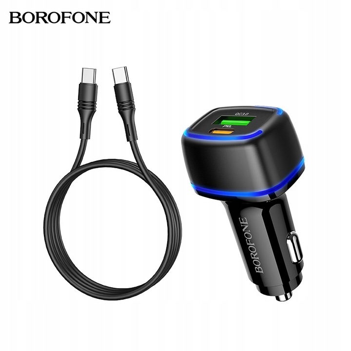 BZ14A DISPOSITIVO DE CARGA USB PD20W QC3.0 + CABLE TYPE-C PD 