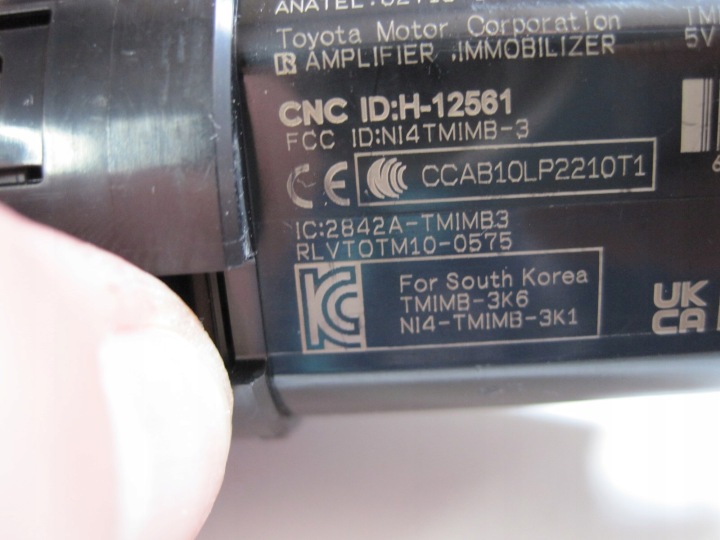 COMMUTATEUR COMMUTATEUR DÉMARREUR STOP TOYOTA RAV4 H12561