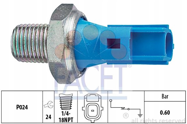 CAPTEUR PRESSION HUILES FORD 12612/FAE FAE