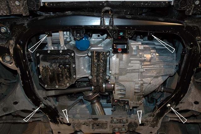 ACIER PROTECTION SOUS MOTEUR HYUNDAI I30 (2007-2011)