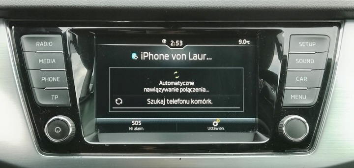 6V0919604B RADIO MONITEUR SKODA FABIA III