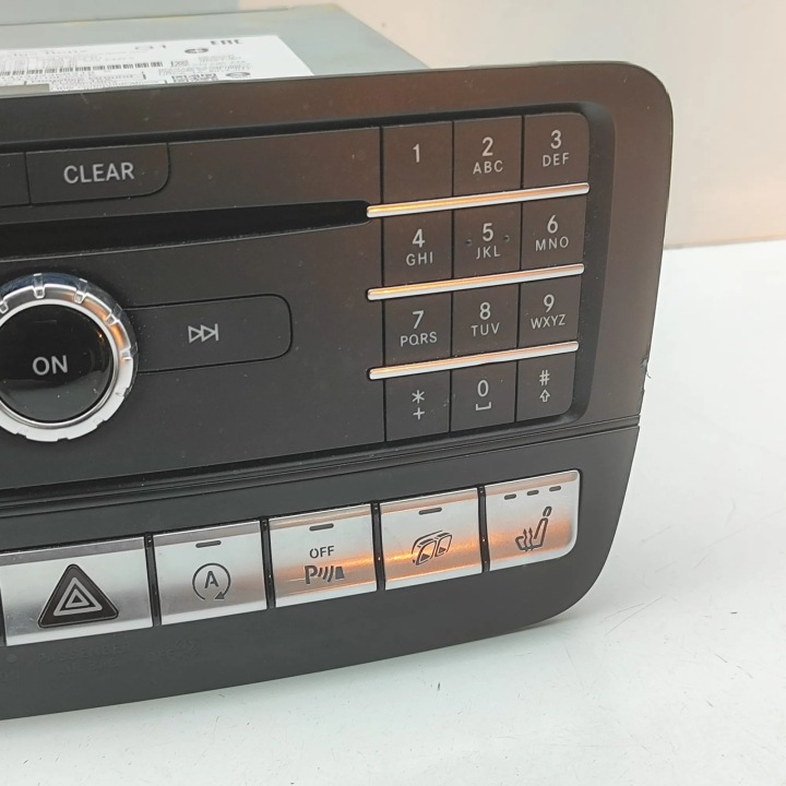 RADIO AVEC NAVIGATION MERCEDES-BENZ CLA COUPÉ (C117) A1769056500 33932848 2.0L