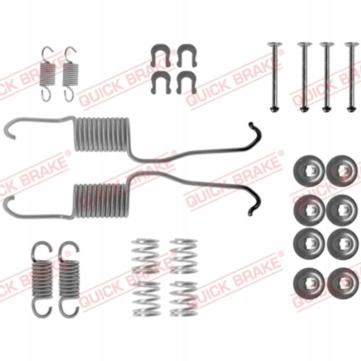 RESSORTS PLAQUETTES FREINS DAIHATSU TERIOS 97-