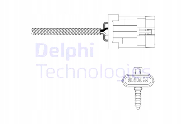 DELPHI SONDA LAMBDA DAEWOO DAEWOO OPEL ES20335-12B 