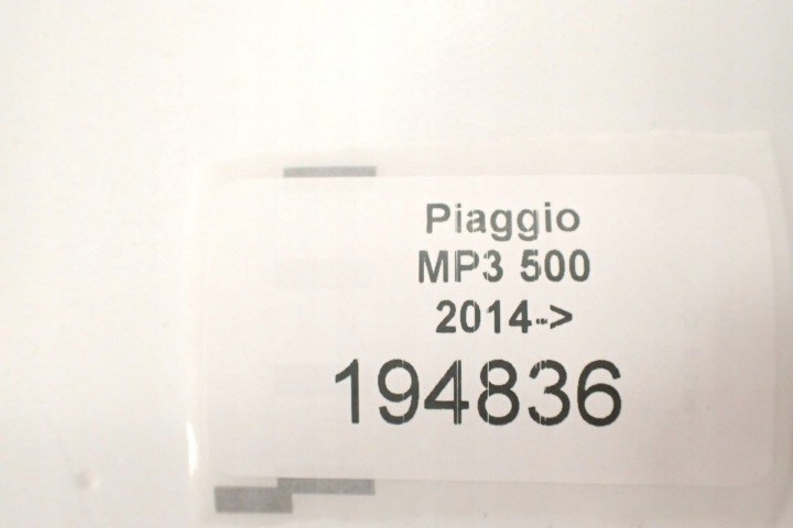 PIAGGIO MP3 500 (2014-) PROTECTION RADIATEUR REMPLISSAGE DÉFLECTEUR D'AIR INFÉRIEURE