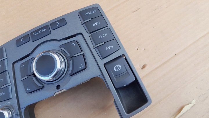 PANNEAU COMMANDE MMI RADIO CHROME 4F1919610K AUDI A6 C6 EUROPE