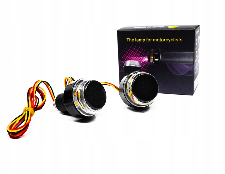 DIODO LUMINOSO LED LUCES DIRECCIONALES 12DIODO LUMINOSO LED 2 EN 1 KIERWONICY MOTOCICLETA 