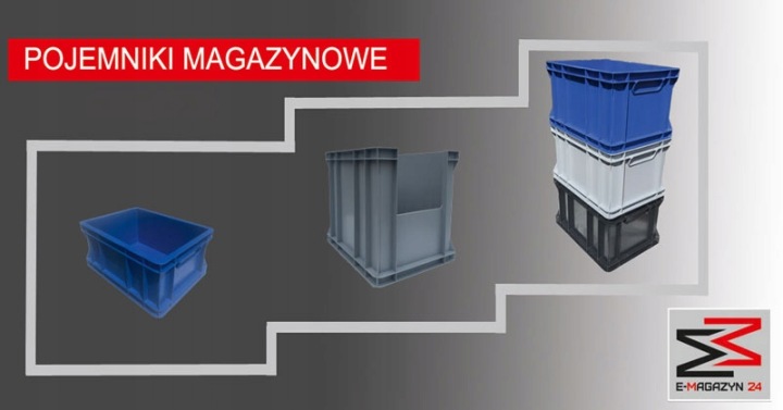 CONTENANT MAGAZYNOWY 600X400X120