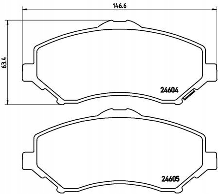 ZAPATAS DE FRENADO DODGE 