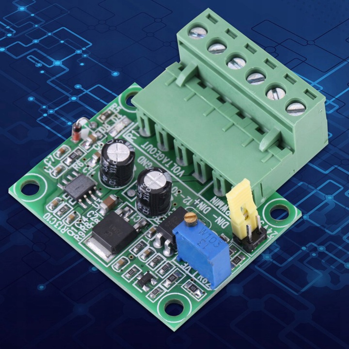 SIGNAL PWM VERS MODULE PRZETWORNIKA 1-3KHZ 0-10V