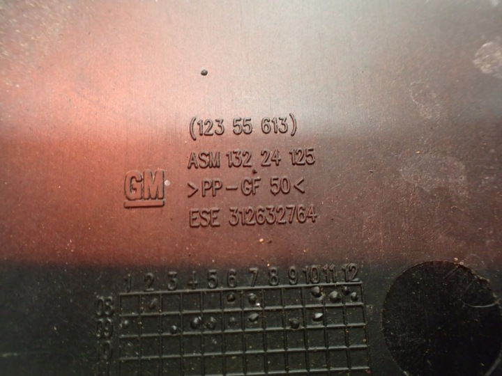 SUPPORT BATTERIE OPEL INSIGNIA A 1.8
