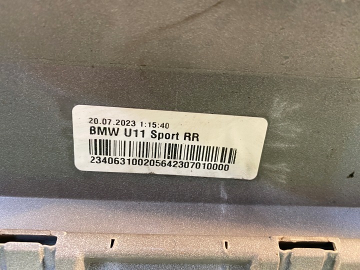 BMW X1 U11 KIT PARE-CHOCS ARRIÈRE ARRIÈRE 9881934