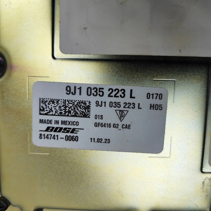 AMPLIFICATEUR PORSCHE CAYENNE COUPÉ (9YB) 9J1035223L 30745134 3.0L 250KW 2023