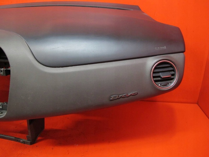 FIAT BRAVO 198 II 2 COUSSINS AIRBAG PLANCHE COCKPIT CONSOLE COURROIES TENDEURS JEU