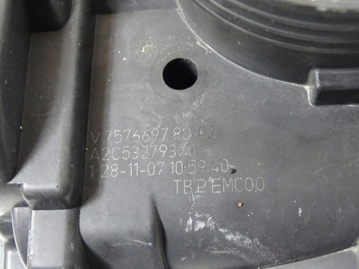 PAPILLON DES GAZ CITROEN C3 C4 II DS3 MINI ONE PEUGEOT 207 208 308 1.4 1.6 16V