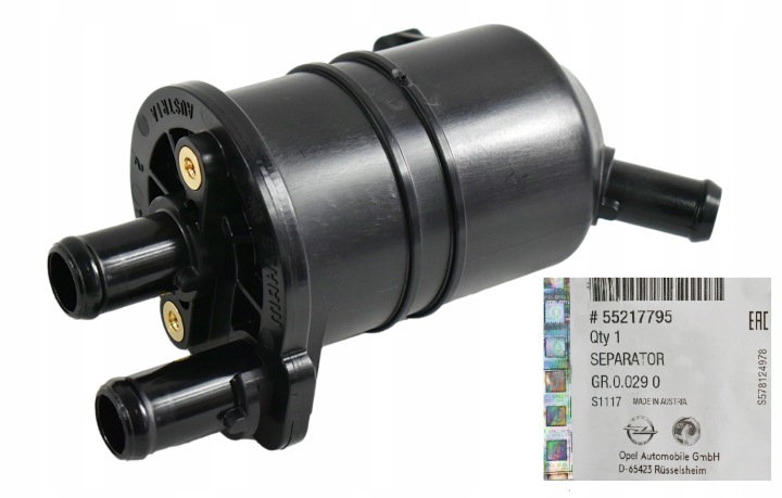 OE OPEL SÉPARATEUR HUILES SÉPARATEUR 55217795 ORIGINAL