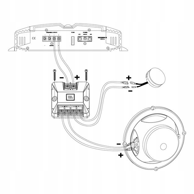 JBL CLUB 6500 ALTAVOCES AUDI A4 B8 A5 Q3 Q5 PARTE DELANTERA 