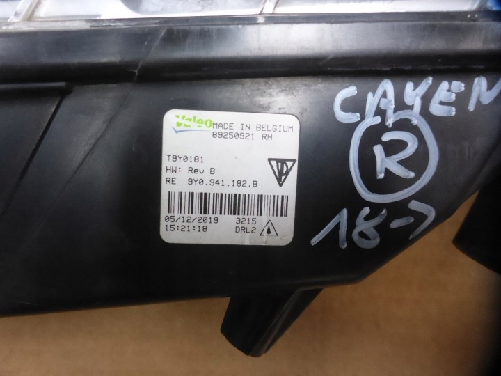 PORSCHE CAYENNE III 18- LED FJD CLIGNOTANT DROIT 9Y0941182B ORIGINAL