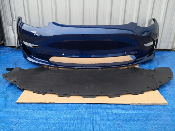 TESLA 3 PARE-CHOCS AVANT AVANT PLAQUE PROTECTION