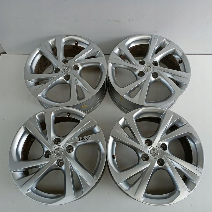 DISCOS DE ALEACIÓN LIGERA (DE TITANIO) 4X108 17 OPEL CORSA F 39182182 4 PIEZAS (E7431) 