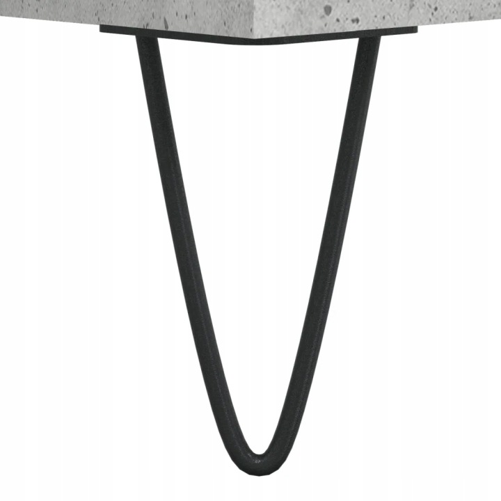KOMODA, SZAROSC BÉTON 60X35X70 CM, MATÉRIAU DREWNOPOCHODNY
