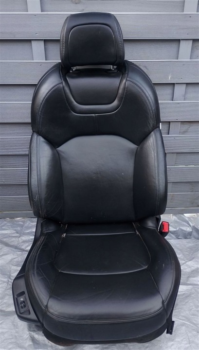 SIÈGE DROIT AVANT PASSAGER CITROEN C5 III X7 NOIR CUIR CHAUFFÉ