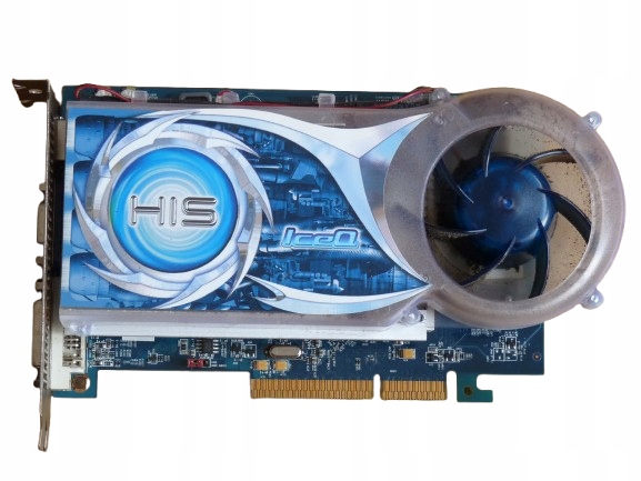 Graphics card ati radeon hd4670 1gb his iceq hdmi agp guarantee