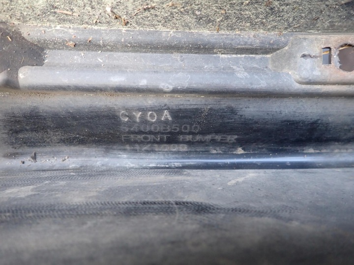 MITSUBISHI LANCER X HAYON 07-16 PARE-CHOCS AVANT AVANT
