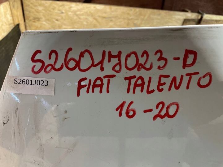 FIAT TALENTO 16-20 PARE-CHOCS AVANT AVANT
