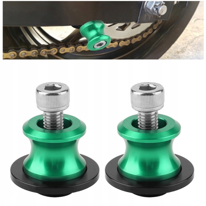 2PCS 8 MM MOTOCYCLETTE CNC ARRIÈRE SUPPORT SUR SWINGOWE SUWAKI SZPULI SZPULI SZNUR