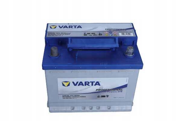 BATERÍA 12V 60AH/640A L- 242X175X190 PROFESSIONAL DUAL PURPOSE EFB 