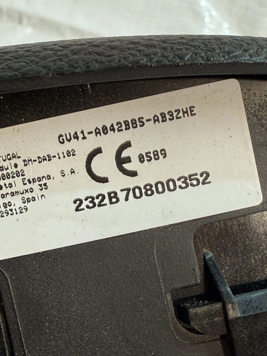 FORD KUGA MK2 LIFT AIRBAG COUSSIN CONDUCTEUR GV41-A042B85-AB