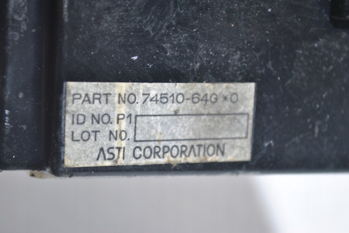 PANNEAU CONDUIT D'AIR SUZUKI GRAND VITARA I 74510-64G