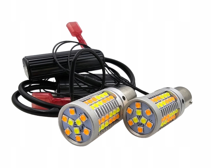 LED DRL BLINKERS + LIGHT DAYTIME 2 IN 1 BA15S P21W ULTRA POWERFUL 