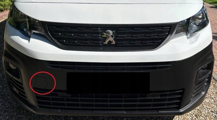 BERLINGO III RIFTER PARTENAIRE III K9 2018-2023 BOUCHON CROCHET AVANT ORIGINAL