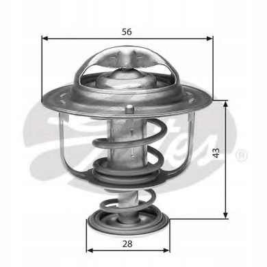 TERMOSTATO MITSUBISHI CARISMA 95-, COLT 96-, 