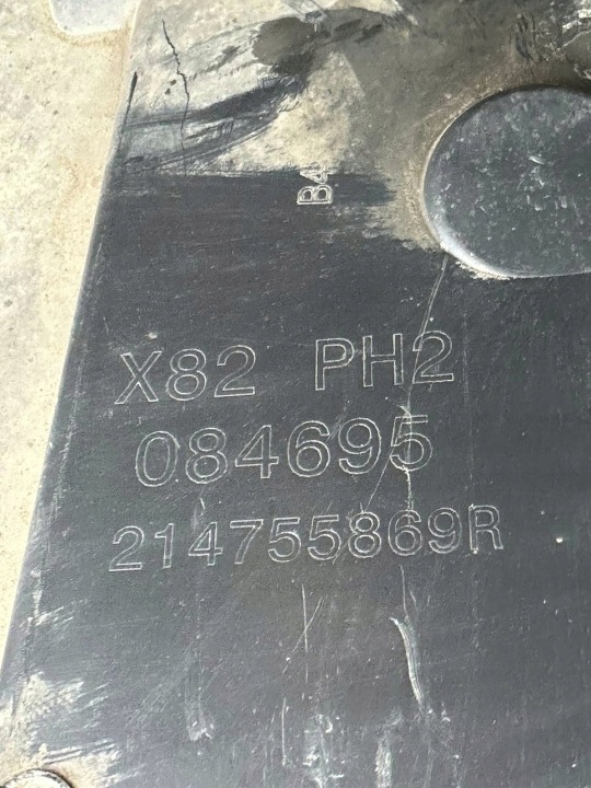 RENAULT TRAFIC III 3 LIFT IV 4 21- PLAQUE PROTECTION SOUS PARE-CHOCS 214755869R