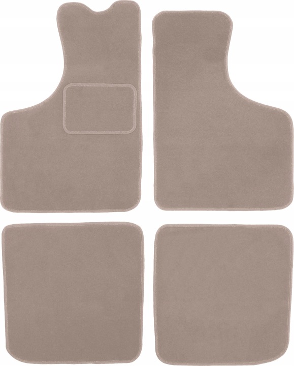 TAPIS DE SOL AUTOMOBILE VELOURS SKODA 1000MB BERLINE (1966-1969)