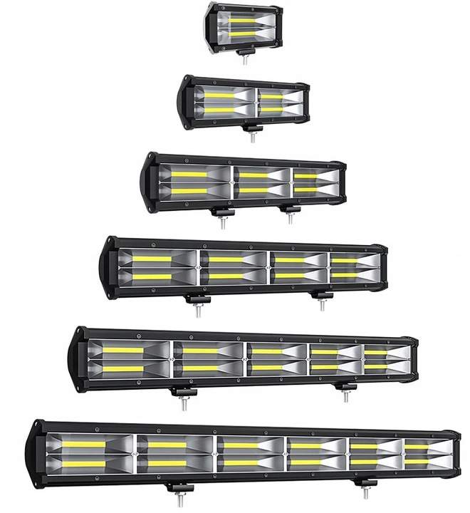 PANEL DIODO LUMINOSO LED COB FARO HALÓGENO 720W 66CM APAGADO ROAD 