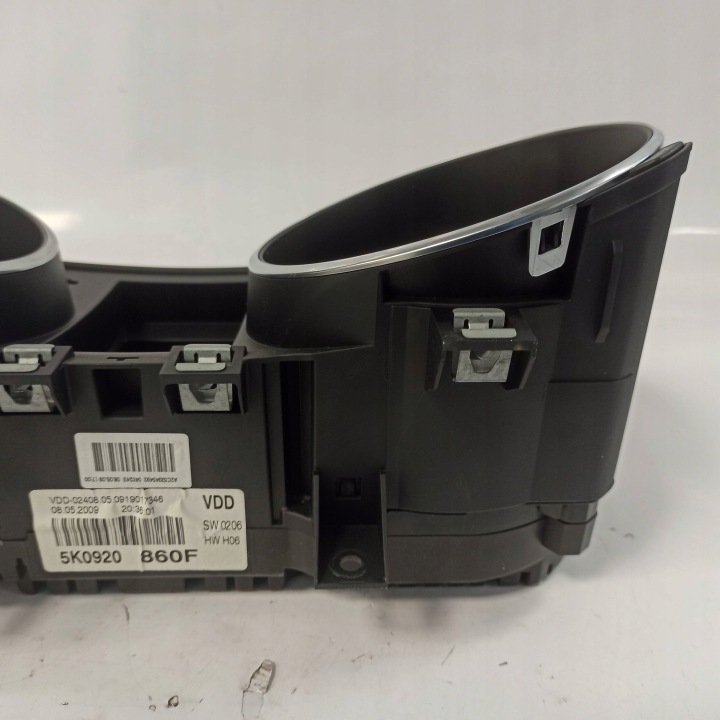 VOLKSWAGEN GOLF VI COMPTEUR TABLEAU DE BORD 5K0920860F