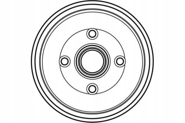 TAMBOUR FREIN FORD ESCORT CLASSIQUE DB4277/TRW TRW