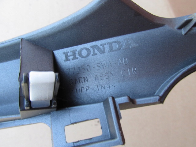 HONDA CRV III 2007R 77250-SWA-A0 CHÂSSIS CONSOLES RADIO