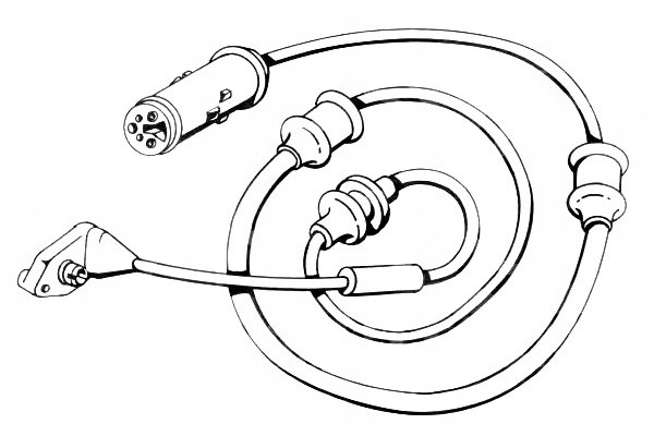 A.B.S. SENSOR KLOCK. BRAKE OPEL VECTRA B 95-02 photo 2 - milautoparts-fr.ukrlive.com