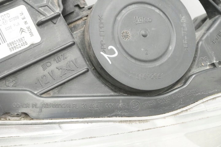 PHARE AVANT DROITE CITROEN C5 III 9684845280