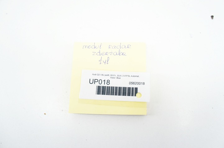 UP018 AUDI Q3 I 8U MODULE RADAR DISTRONIC PARE-CHOCS ARRIÈRE 8U0907568F
